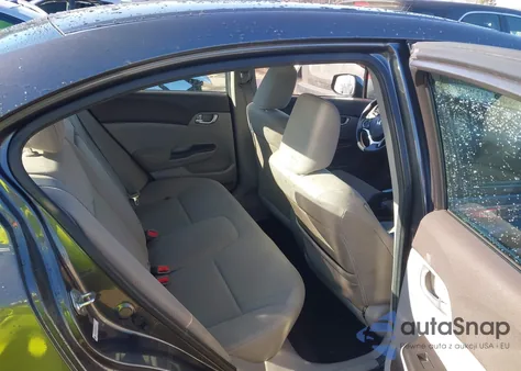 2012 Honda Civic Ex z USA, uszkodzony, nr VIN 19XFB2F81CE076674